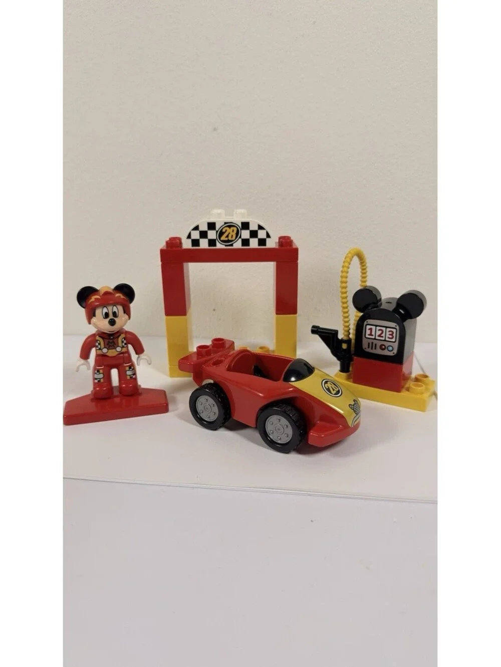 Lego Duplo 10843 Disney Mickey Mouse The Roadster Racers Car Complete Toy Set